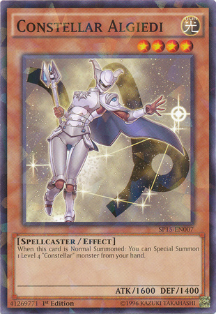 Constellar Algiedi [SP15-EN007] Shatterfoil Rare | Pegasus Games WI