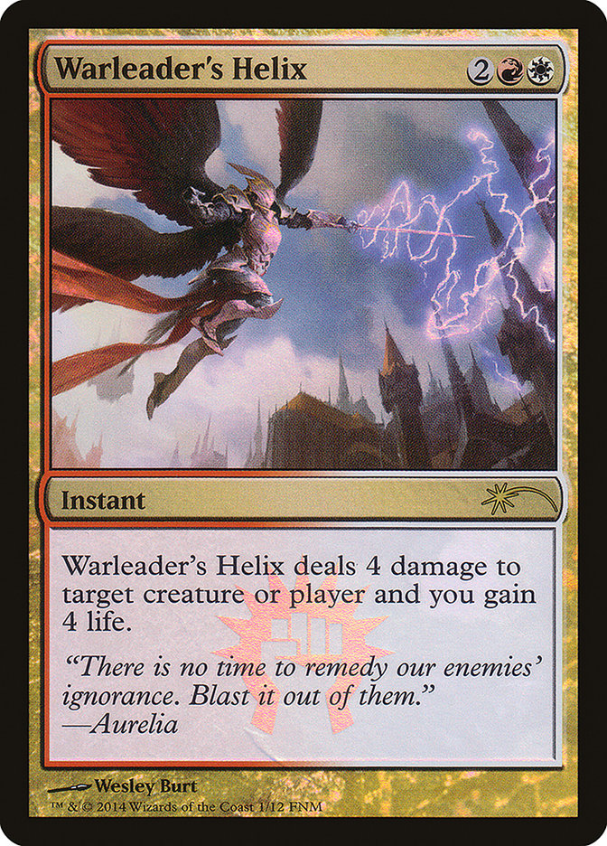 Warleader's Helix [Friday Night Magic 2014] | Pegasus Games WI