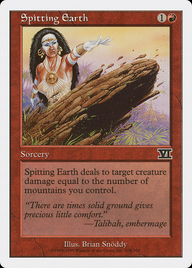 Spitting Earth [Classic Sixth Edition] | Pegasus Games WI