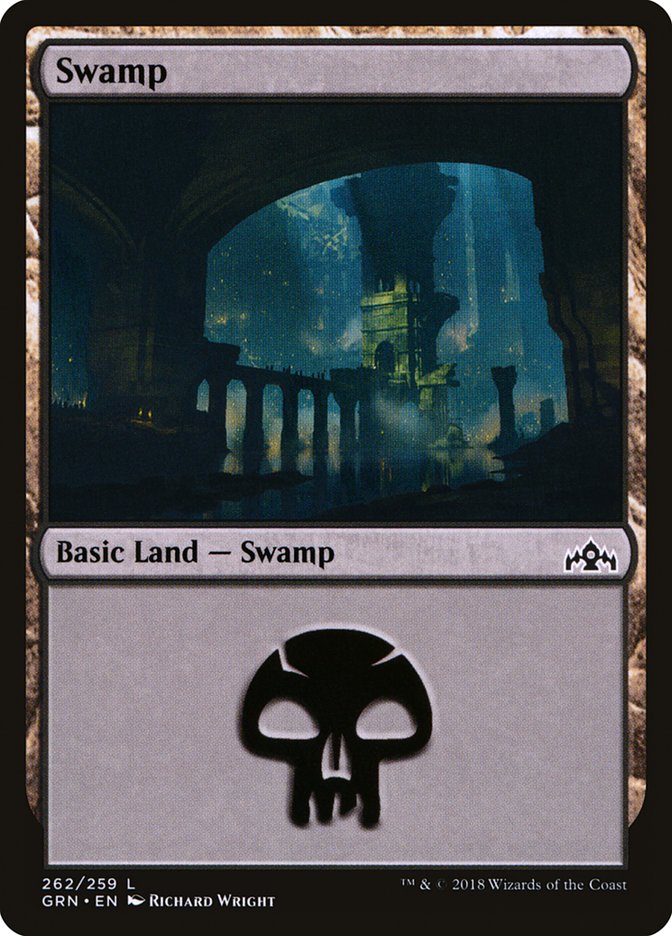 Swamp (262) [Guilds of Ravnica] | Pegasus Games WI