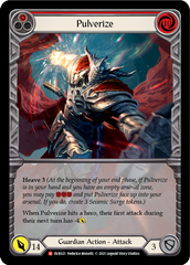 Pulverize [EVR021] (Everfest)  1st Edition Extended Art Rainbow Foil | Pegasus Games WI