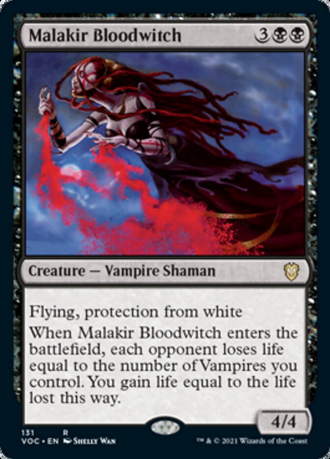 Malakir Bloodwitch [Innistrad: Crimson Vow Commander] | Pegasus Games WI