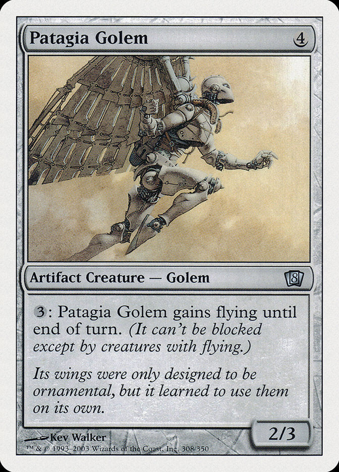 Patagia Golem [Eighth Edition] | Pegasus Games WI