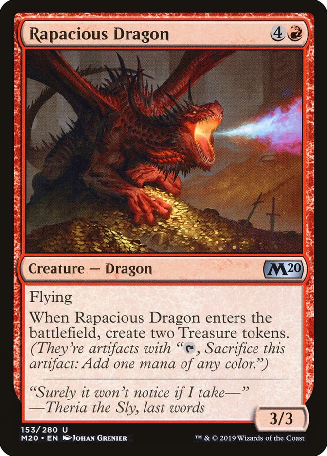 Rapacious Dragon [Core Set 2020] | Pegasus Games WI