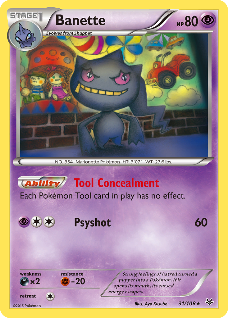 Banette (31/108) [XY: Roaring Skies] | Pegasus Games WI