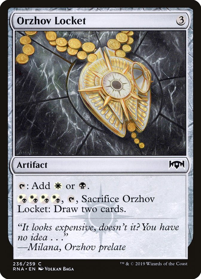 Orzhov Locket [Ravnica Allegiance] | Pegasus Games WI