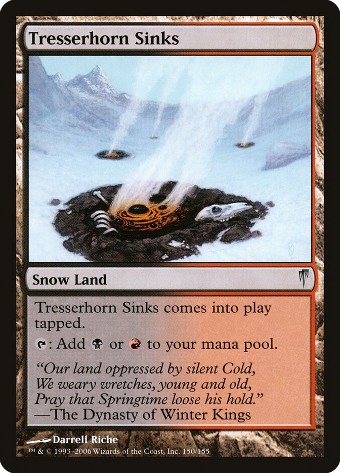 Tresserhorn Sinks [Coldsnap] | Pegasus Games WI