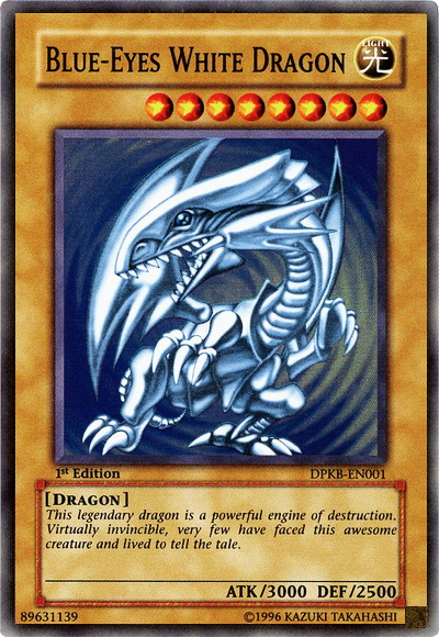 Blue-Eyes White Dragon [DPKB-EN001] Super Rare | Pegasus Games WI