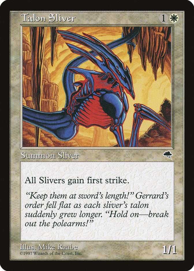 Talon Sliver [Tempest] | Pegasus Games WI