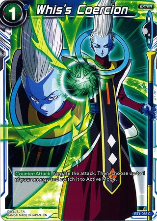 Whis's Coercion (Alternate Art) [BT1-055] | Pegasus Games WI