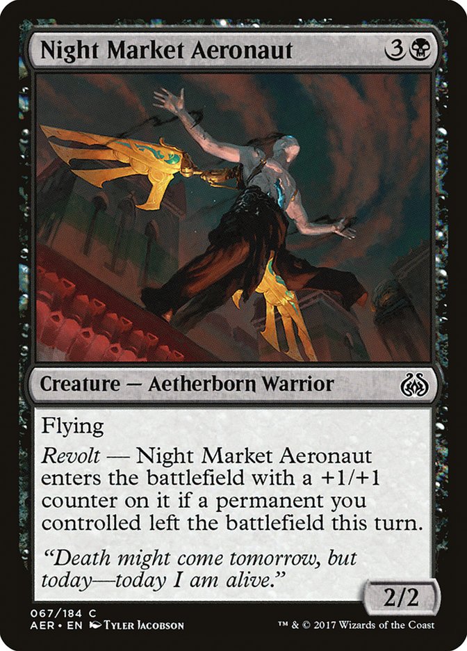 Night Market Aeronaut [Aether Revolt] | Pegasus Games WI
