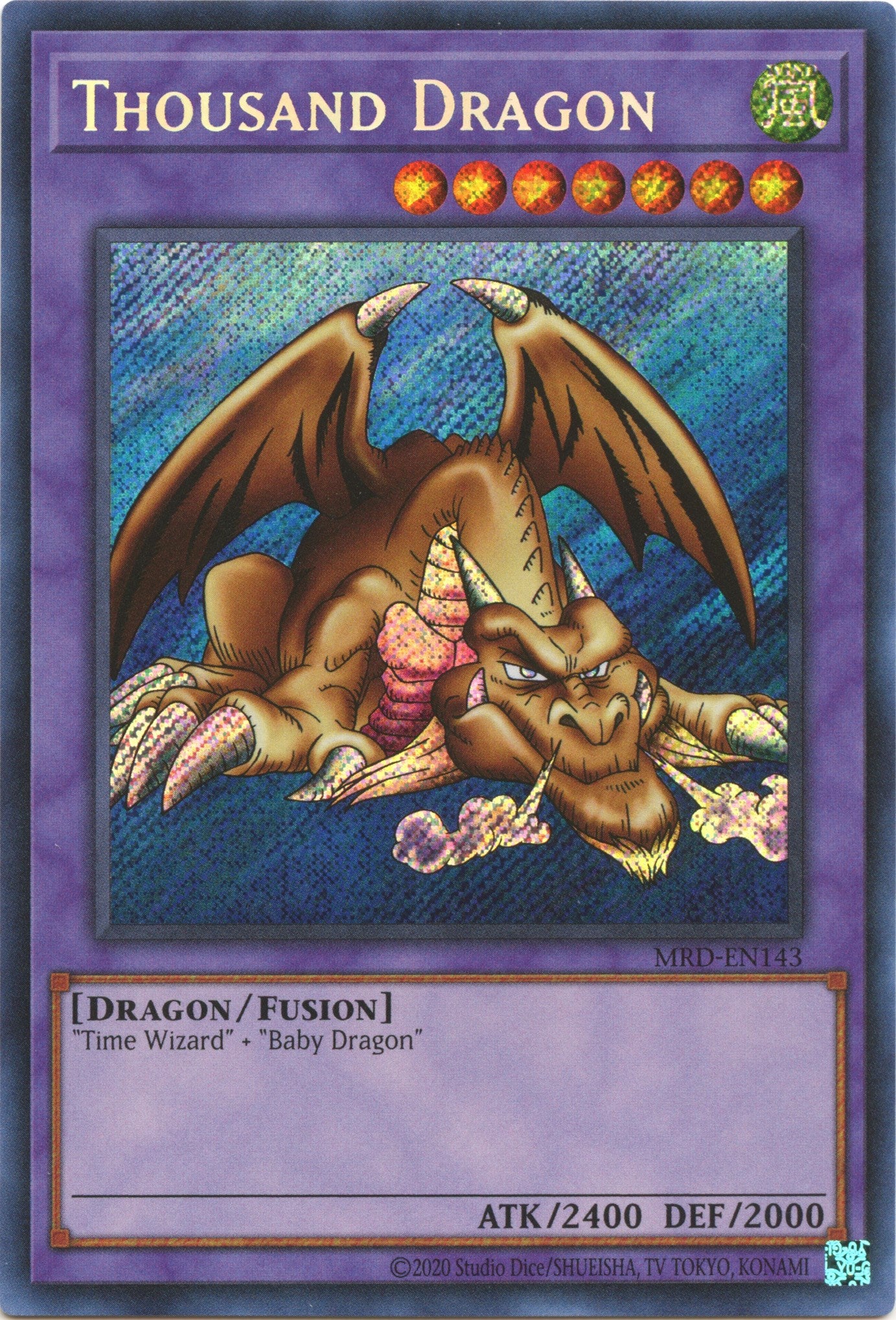 Thousand Dragon (25th Anniversary) [MRD-EN143] Secret Rare | Pegasus Games WI