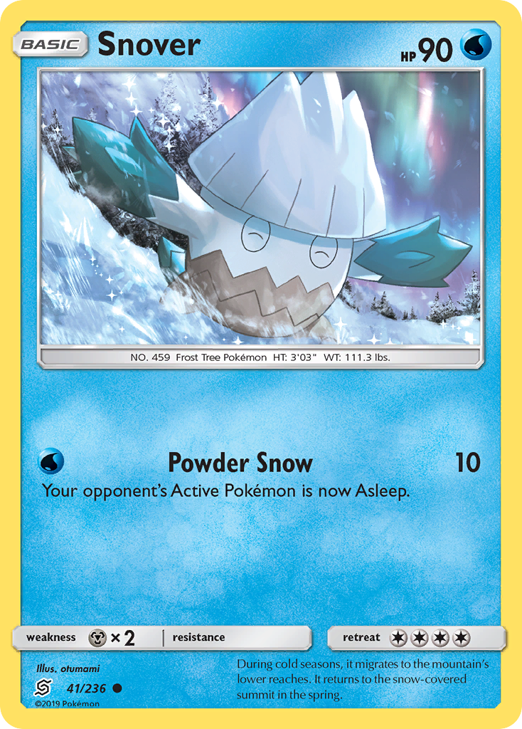 Snover (41/236) [Sun & Moon: Unified Minds] | Pegasus Games WI