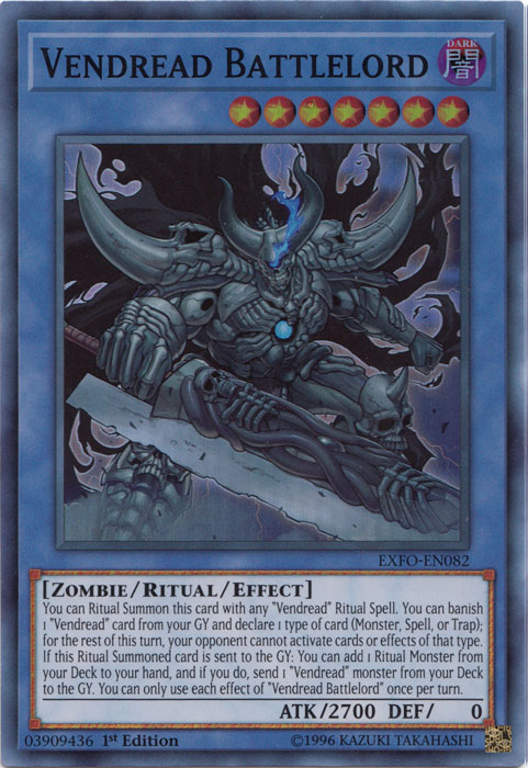 Vendread Battlelord [EXFO-EN082] Super Rare | Pegasus Games WI