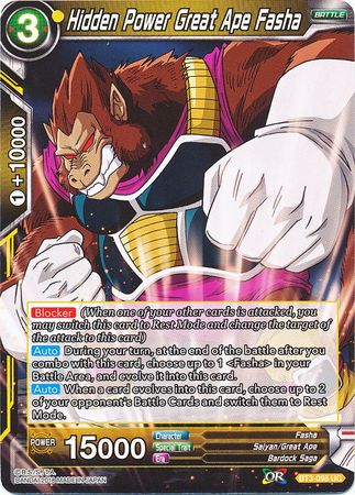 Hidden Power Great Ape Fasha [BT3-098] | Pegasus Games WI