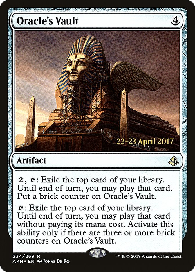 Oracle's Vault [Amonkhet Prerelease Promos] | Pegasus Games WI