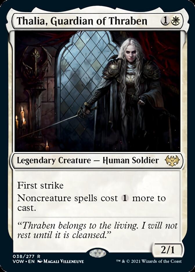 Thalia, Guardian of Thraben [Innistrad: Crimson Vow] | Pegasus Games WI
