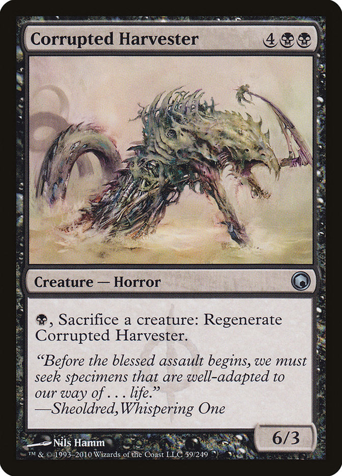 Corrupted Harvester [Scars of Mirrodin] | Pegasus Games WI