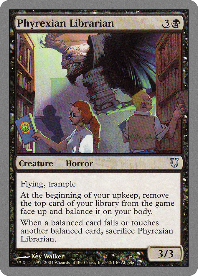 Phyrexian Librarian [Unhinged] | Pegasus Games WI