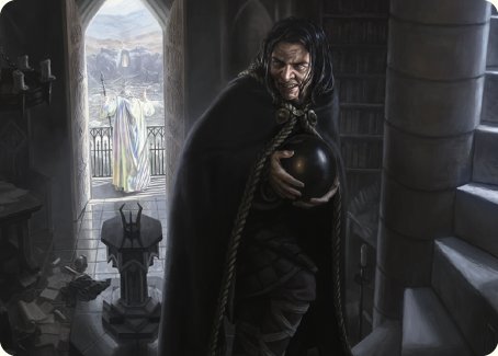 Grima, Saruman's Footman Art Card [The Lord of the Rings: Tales of Middle-earth Art Series] | Pegasus Games WI