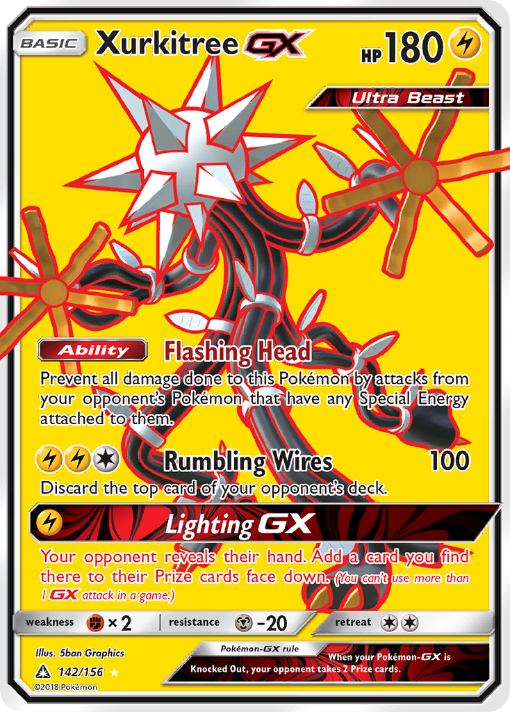 Xurkitree GX (142/156) [Sun & Moon: Ultra Prism] | Pegasus Games WI