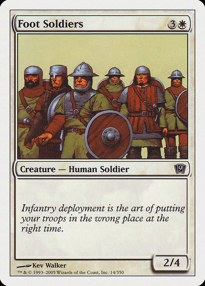 Foot Soldiers [Ninth Edition] | Pegasus Games WI