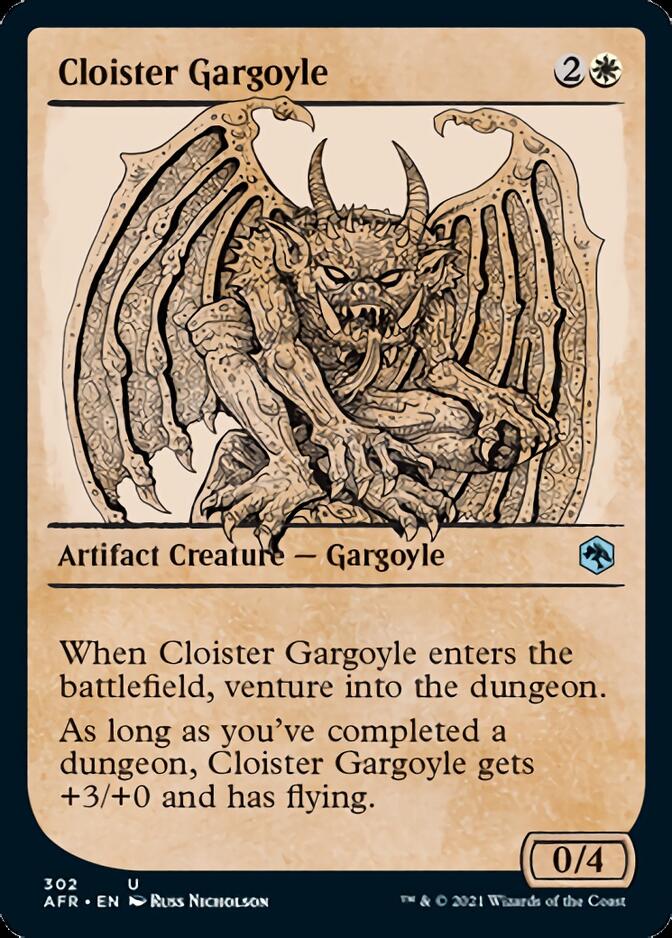 Cloister Gargoyle (Showcase) [Dungeons & Dragons: Adventures in the Forgotten Realms] | Pegasus Games WI