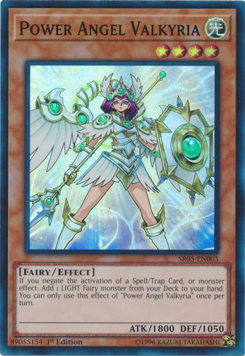 Power Angel Valkyria [SR05-EN003] Super Rare | Pegasus Games WI