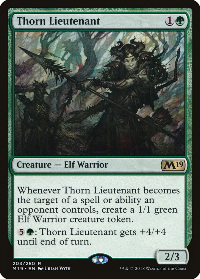 Thorn Lieutenant [Core Set 2019] | Pegasus Games WI