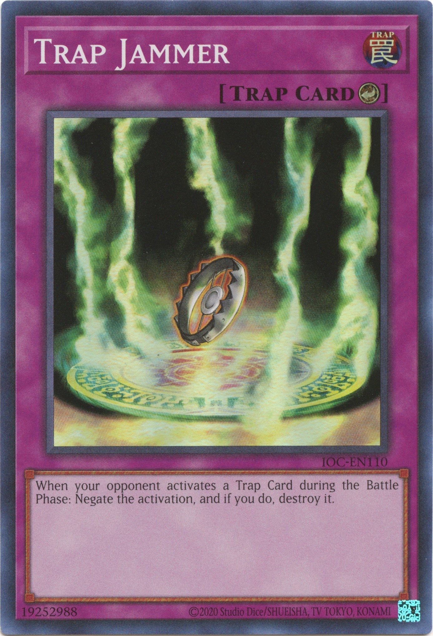 Trap Jammer (25th Anniversary) [IOC-EN110] Super Rare | Pegasus Games WI