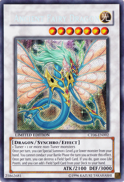 Ancient Fairy Dragon [CT06-EN002] Secret Rare | Pegasus Games WI