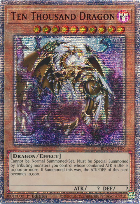 Ten Thousand Dragon [BLAR-EN10K] 10000 Secret Rare | Pegasus Games WI