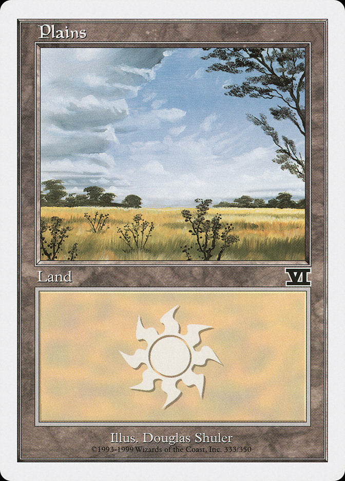 Plains (333) [Classic Sixth Edition] | Pegasus Games WI
