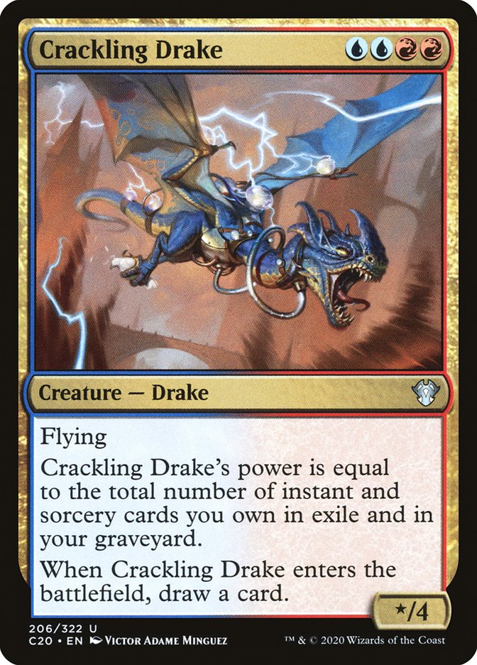 Crackling Drake [Commander 2020] | Pegasus Games WI