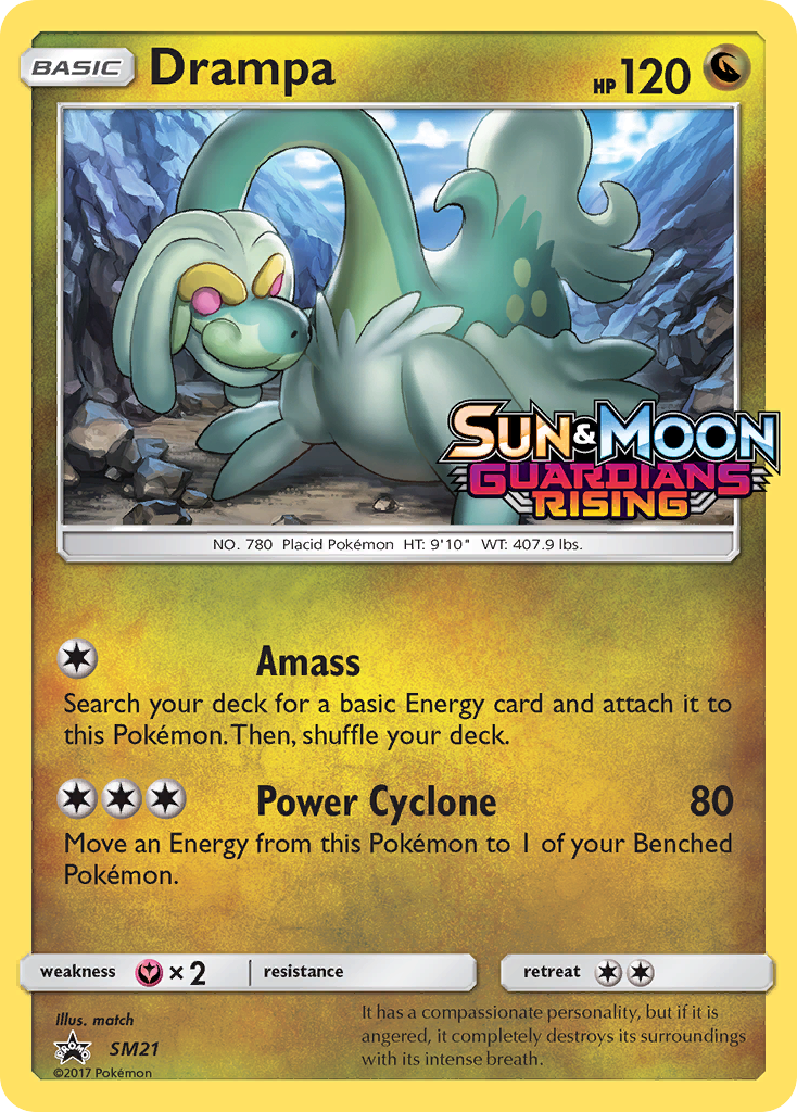 Drampa (SM21) [Sun & Moon: Black Star Promos] | Pegasus Games WI