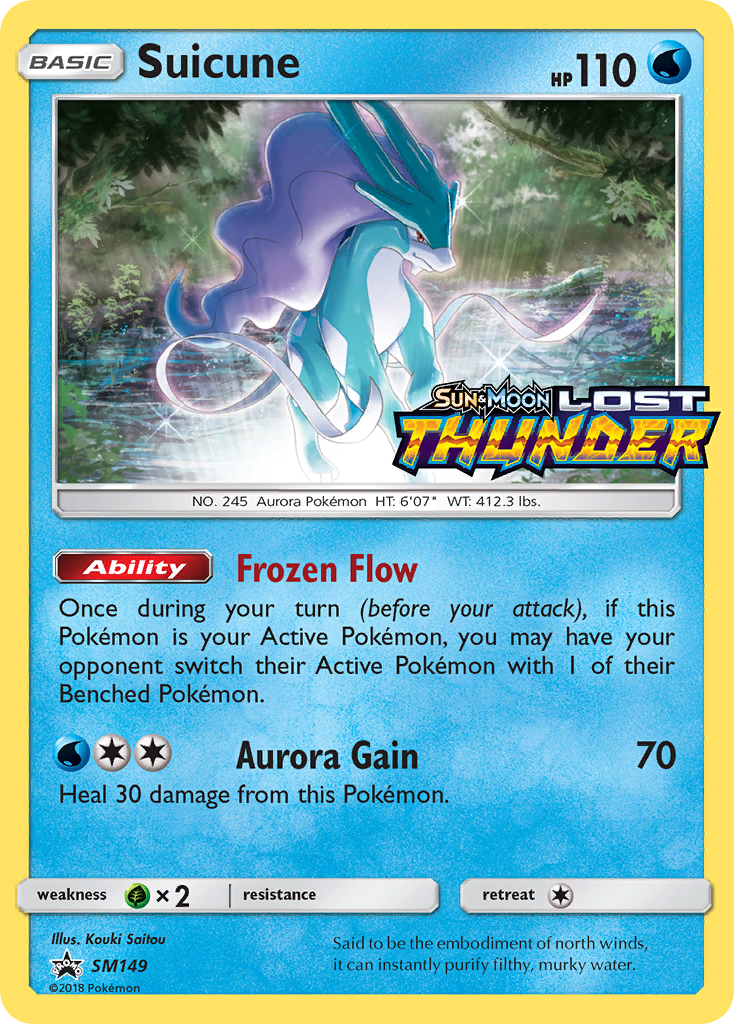 Suicune (SM149) [Sun & Moon: Black Star Promos] | Pegasus Games WI