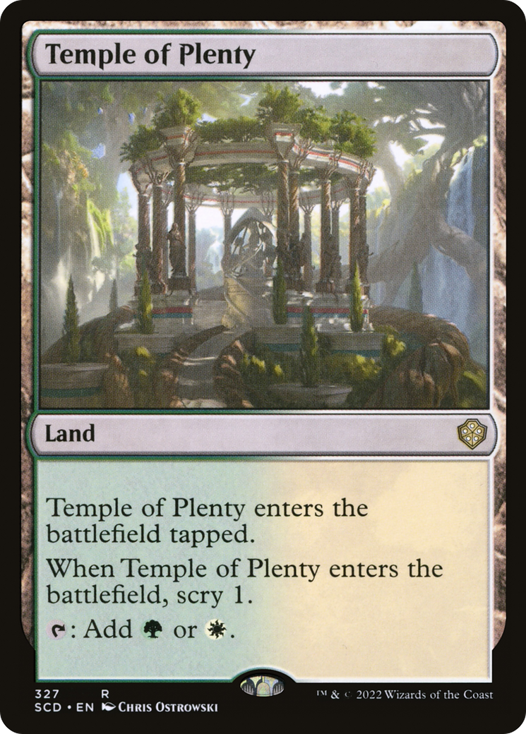 Temple of Plenty [Starter Commander Decks] | Pegasus Games WI