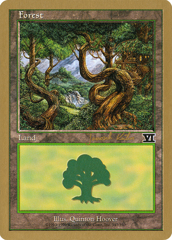 Forest (jk347) (Janosch Kuhn) [World Championship Decks 2000] | Pegasus Games WI