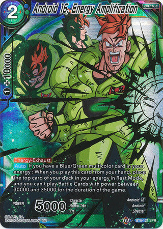 Android 16, Energy Amplification (SPR) [BT8-121] | Pegasus Games WI