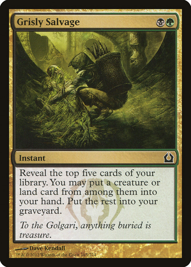 Grisly Salvage [Return to Ravnica] | Pegasus Games WI