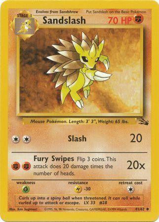 Sandslash (41/62) [Fossil Unlimited] | Pegasus Games WI