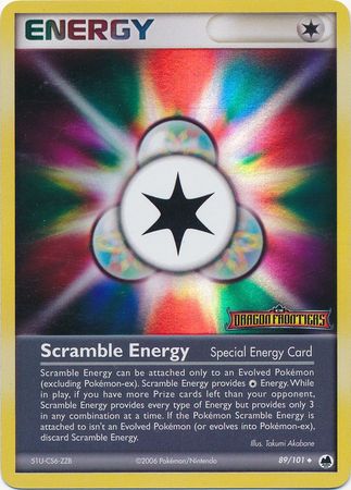 Scramble Energy (89/101) (Stamped) [EX: Dragon Frontiers] | Pegasus Games WI