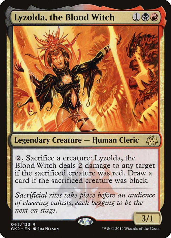 Lyzolda, the Blood Witch [Ravnica Allegiance Guild Kit] | Pegasus Games WI