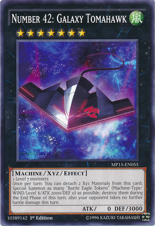 Number 42: Galaxy Tomahawk [MP15-EN055] Common | Pegasus Games WI