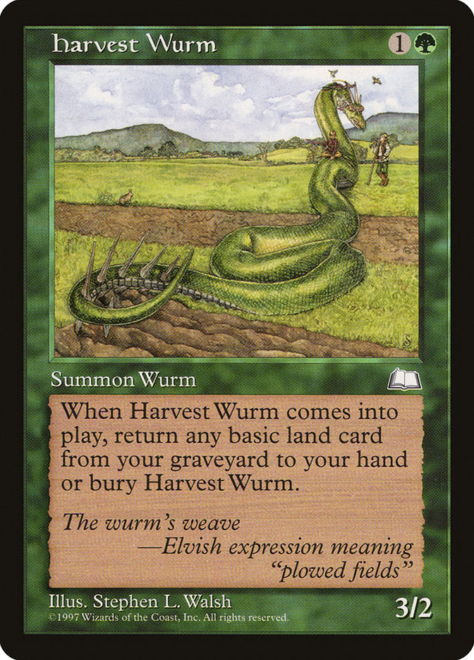 Harvest Wurm [Weatherlight] | Pegasus Games WI