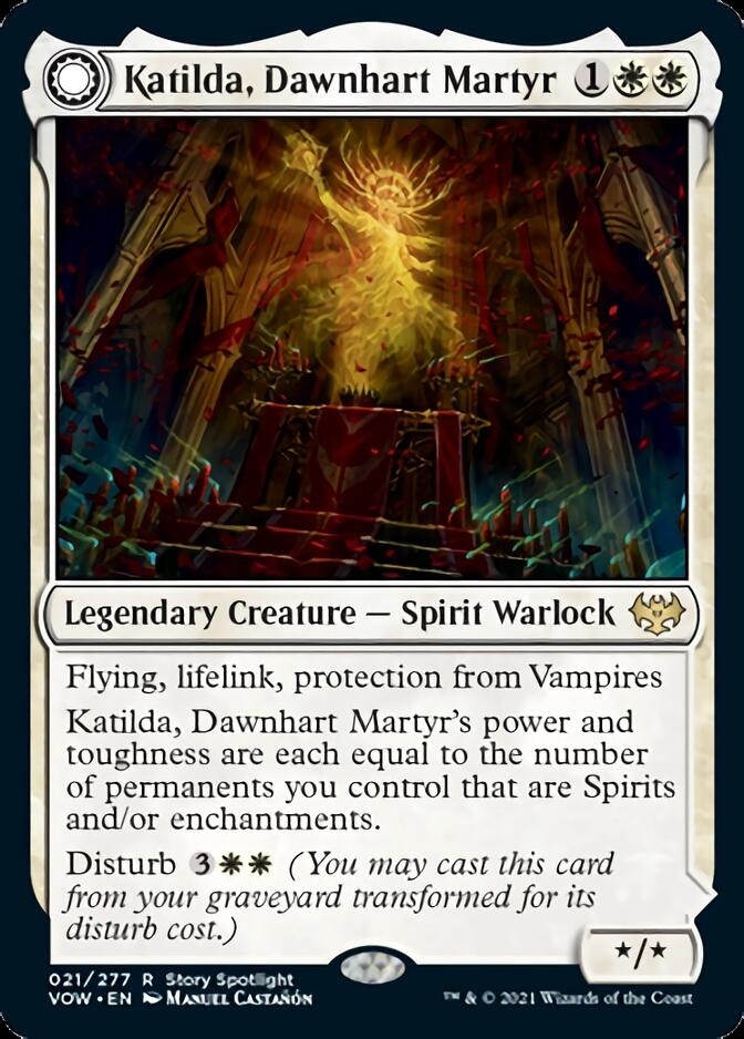Katilda, Dawnhart Martyr // Katilda's Rising Dawn [Innistrad: Crimson Vow] | Pegasus Games WI