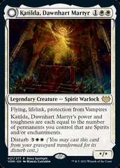 Katilda, Dawnhart Martyr // Katilda's Rising Dawn [Innistrad: Crimson Vow] | Pegasus Games WI