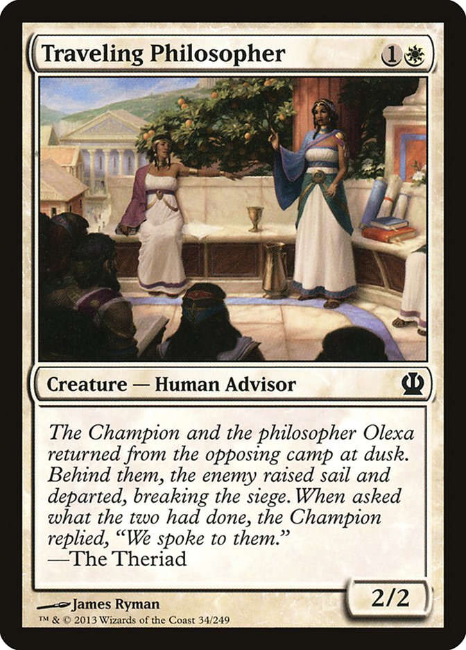 Traveling Philosopher [Theros] | Pegasus Games WI