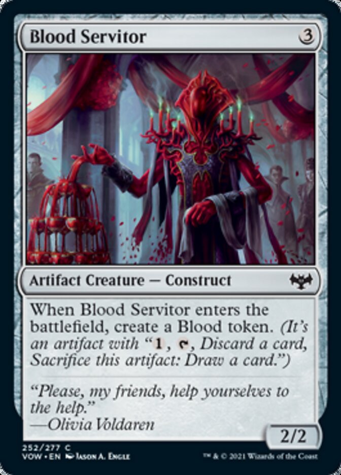 Blood Servitor [Innistrad: Crimson Vow] | Pegasus Games WI