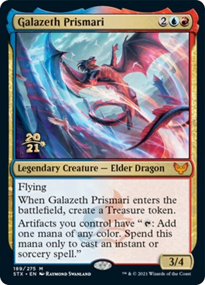 Galazeth Prismari [Strixhaven: School of Mages Prerelease Promos] | Pegasus Games WI